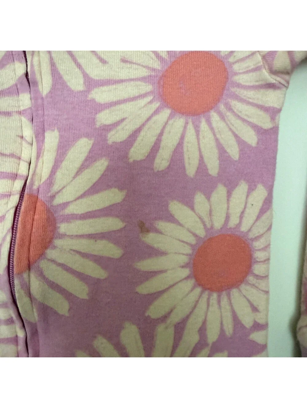 Carter's Baby Girl Daisy Footed Pajamas 24M